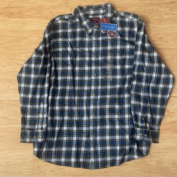 Covington Men’s XXL Long-sleeve Plaid Button Down NWT - Picture 2 of 9